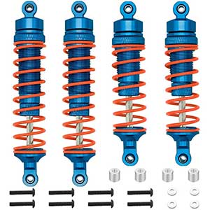 Globact Front and Rear Shocks for Traxxas Slash 4x4