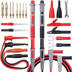 Bionso Multimeter Test Leads | Upgraded Set | Replaceable | 25pcs