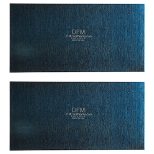 DFM Wood Cabinet Scrapper | Blue Rectangle | 0.81 MM