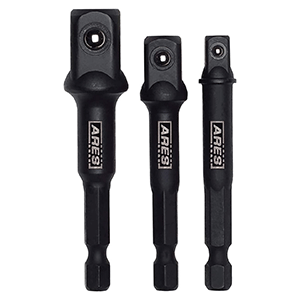ARES 3″ Impact Socket Adapter | 1/4,3/8,1/2″ Drive | Resist Rust