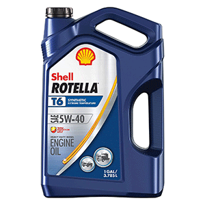 Shell Rotella T6 Synthetic 5W-40 Diesel Engine Oil