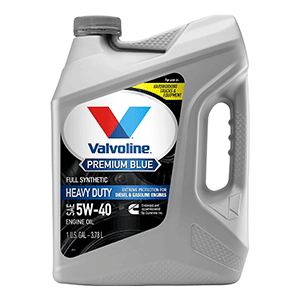 Valvoline Premium 5W-40 Oil, Full Synthetic Engine