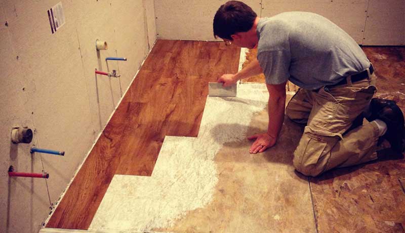 Glue for Vinyl Plank Flooring